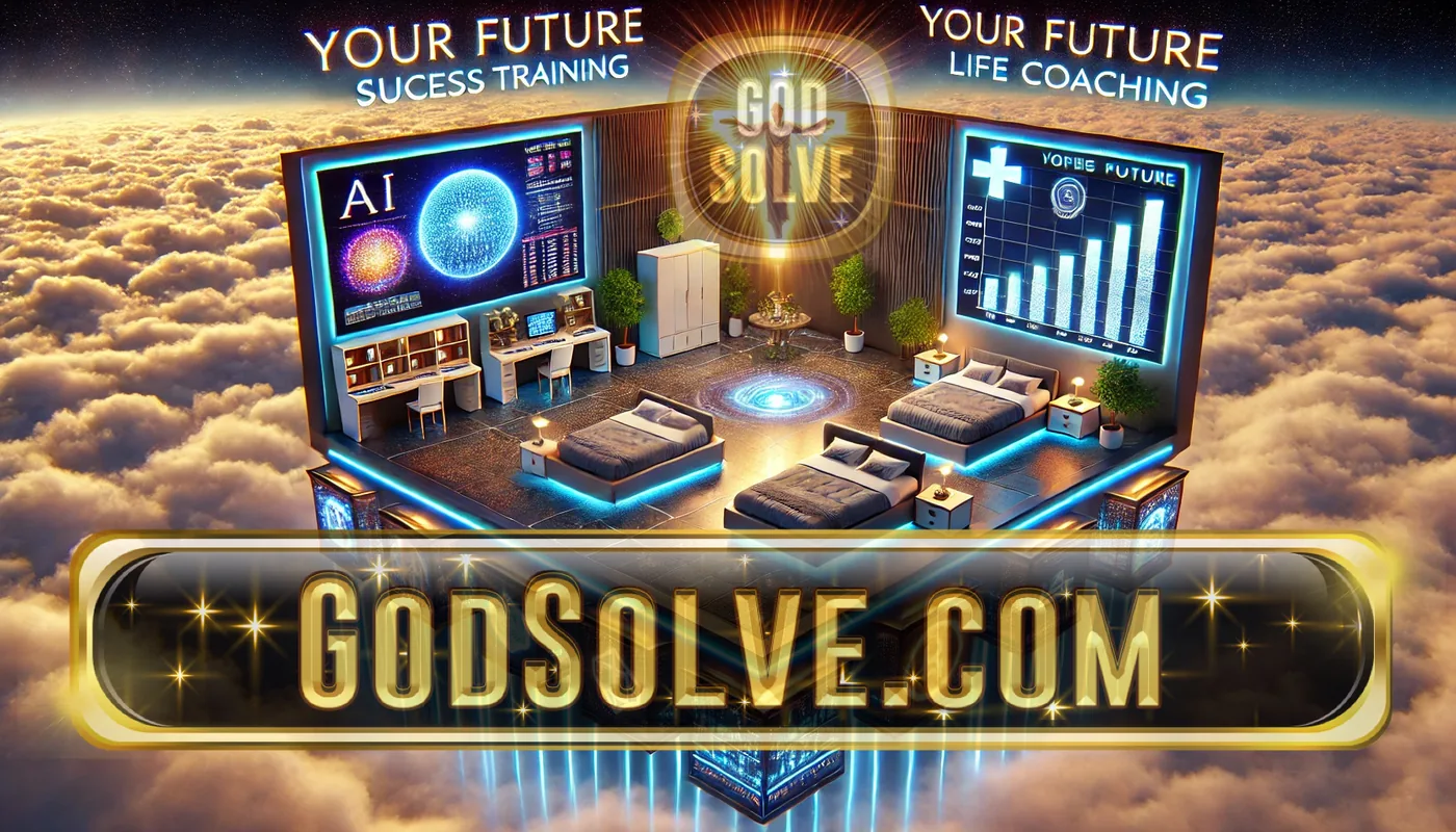 Personal transformation and AI-powered success training rooms at Godsolve in Durban